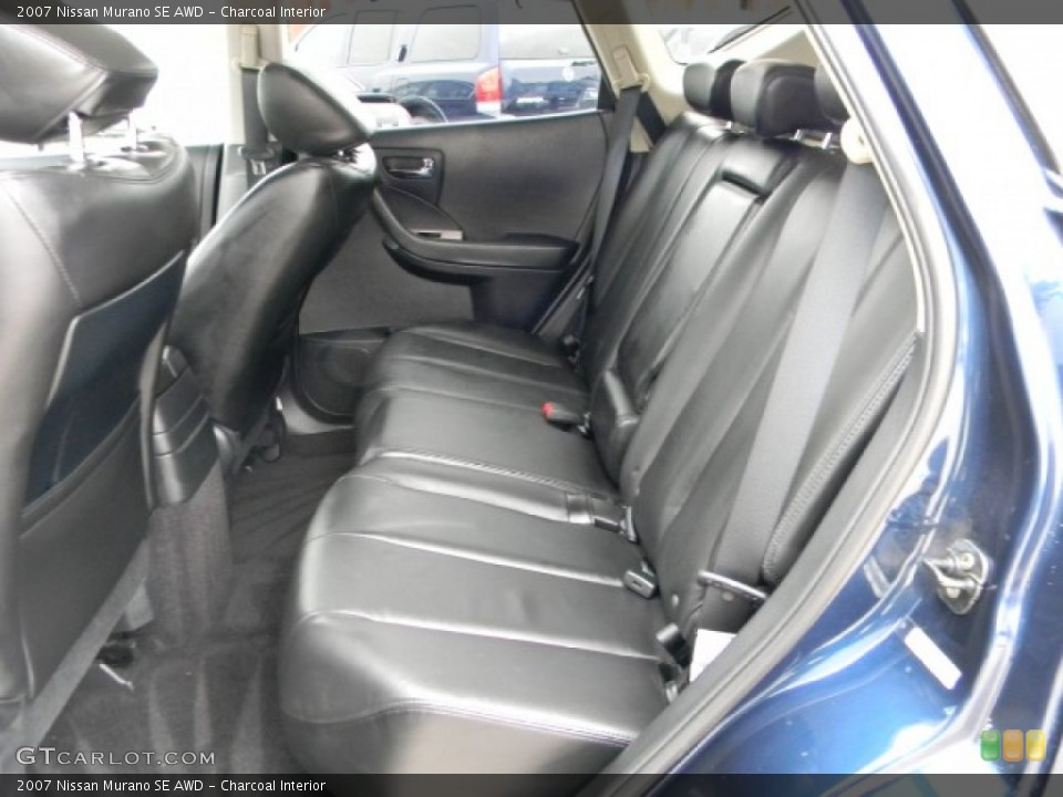 Charcoal Interior Photo for the 2007 Nissan Murano SE AWD #58657814