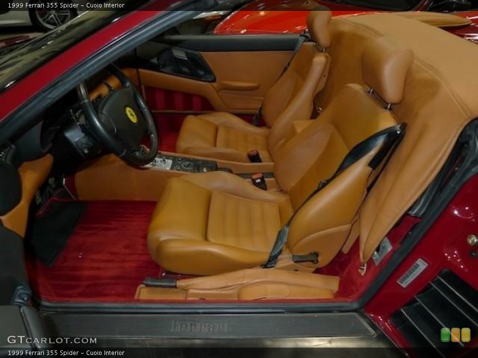 Cuoio Interior Photo for the 1999 Ferrari 355 Spider #58659215