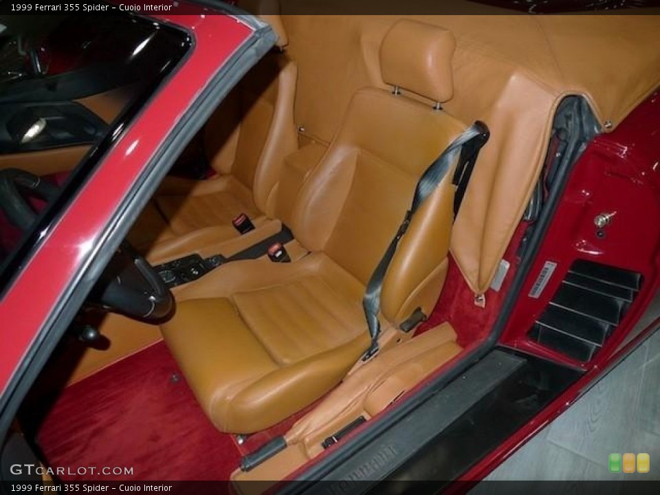 Cuoio Interior Photo for the 1999 Ferrari 355 Spider #58659224