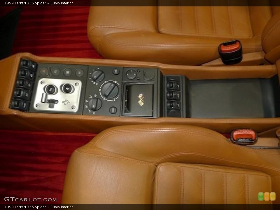 Cuoio Interior Controls for the 1999 Ferrari 355 Spider #58659242