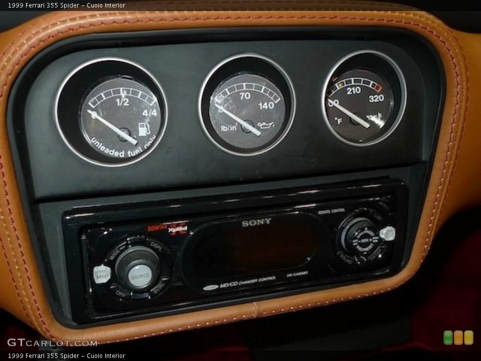 Cuoio Interior Gauges for the 1999 Ferrari 355 Spider #58659278