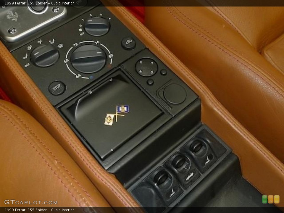 Cuoio Interior Controls for the 1999 Ferrari 355 Spider #58659296