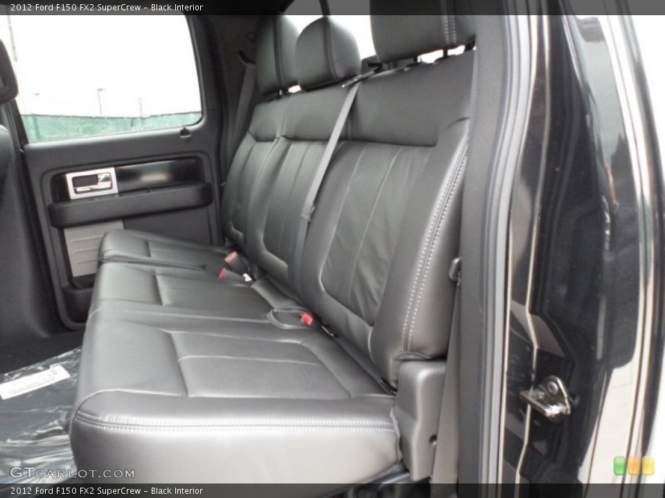 Black Interior Photo for the 2012 Ford F150 FX2 SuperCrew #58659770
