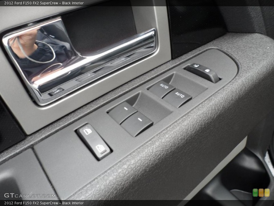 Black Interior Controls for the 2012 Ford F150 FX2 SuperCrew #58659782