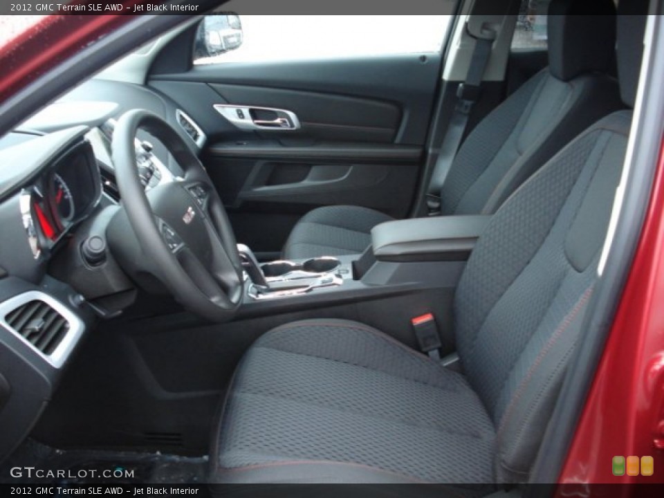 Jet Black Interior Photo for the 2012 GMC Terrain SLE AWD #58663571