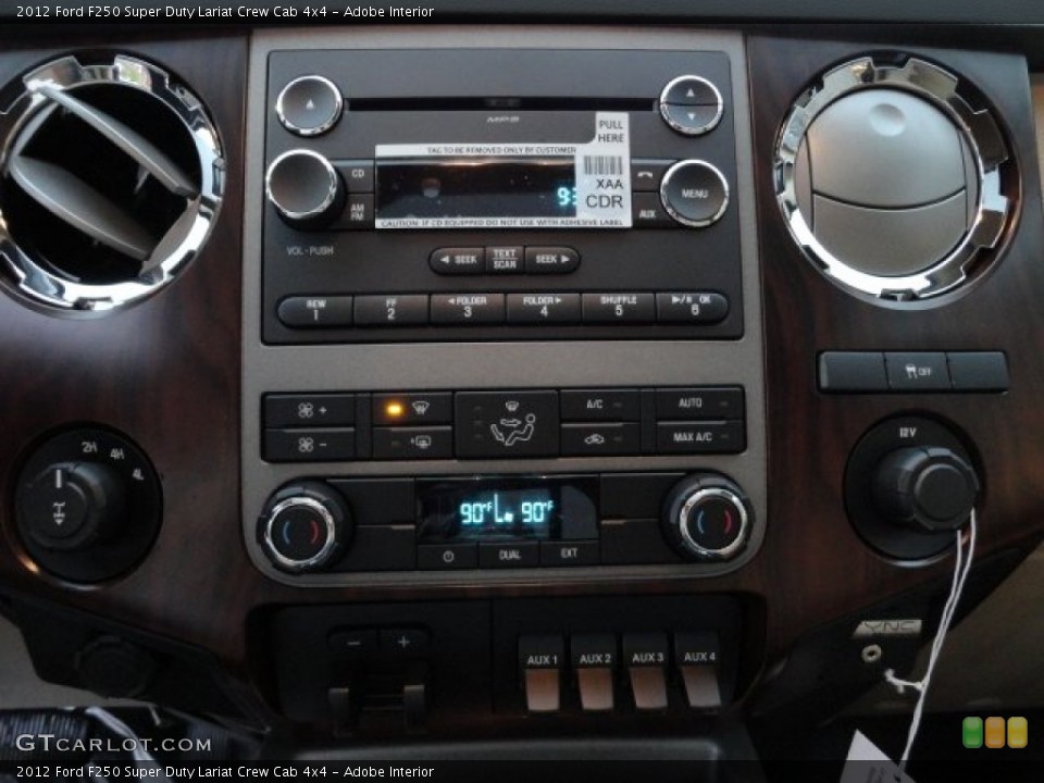 Adobe Interior Controls for the 2012 Ford F250 Super Duty Lariat Crew Cab 4x4 #58666335