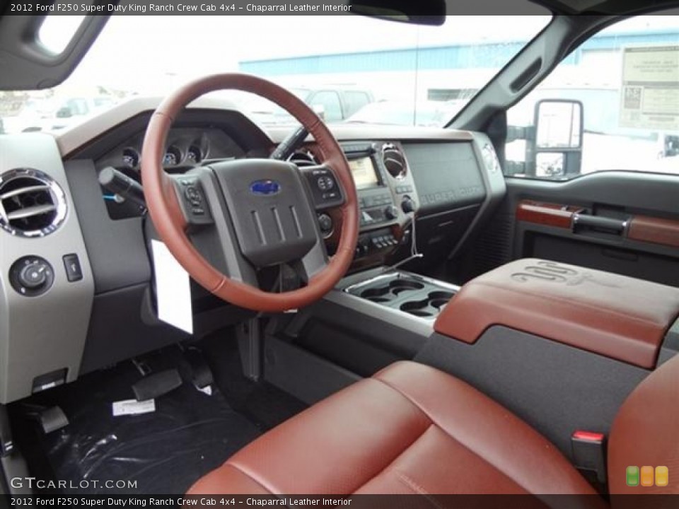 Chaparral Leather 2012 Ford F250 Super Duty Interiors