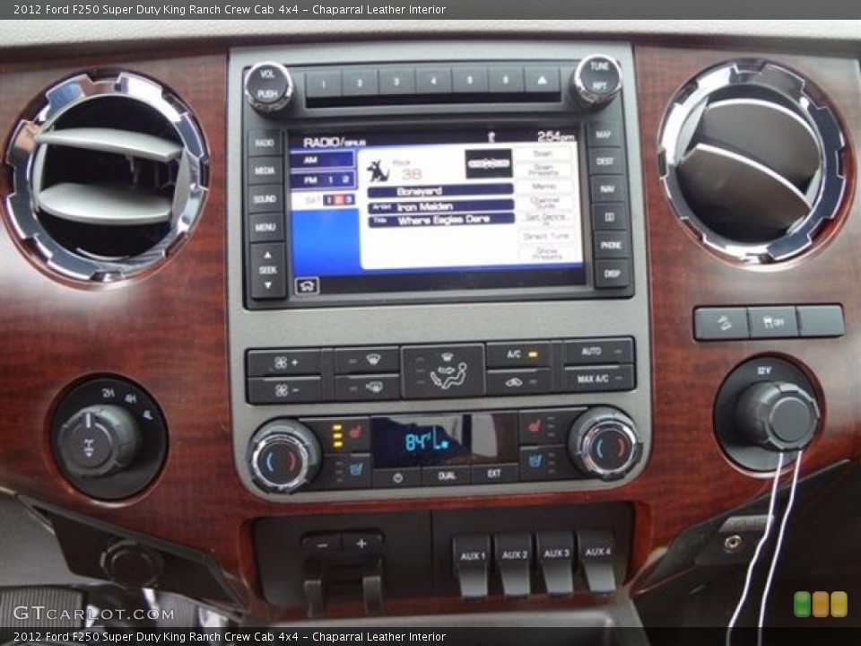 Chaparral Leather Interior Controls for the 2012 Ford F250 Super Duty King Ranch Crew Cab 4x4 #58667237
