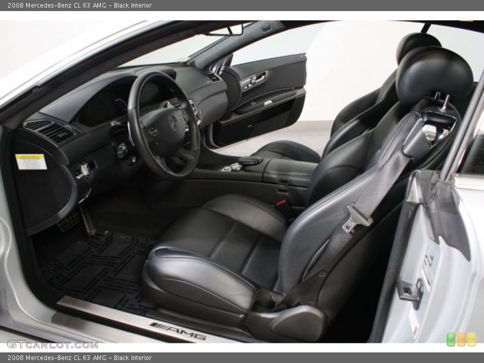 Black Interior Photo for the 2008 Mercedes-Benz CL 63 AMG #58671467