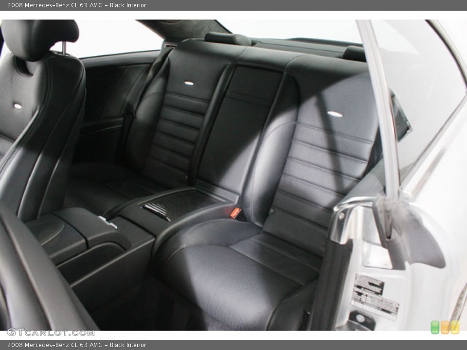 Black Interior Photo for the 2008 Mercedes-Benz CL 63 AMG #58671475