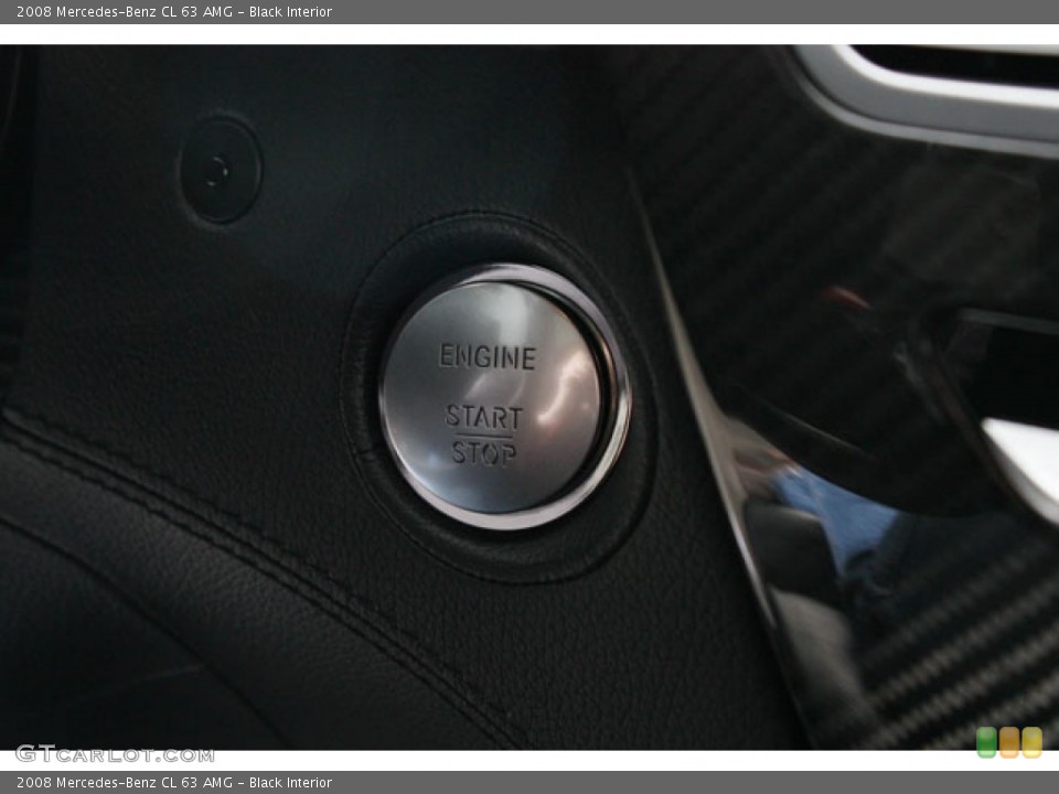 Black Interior Controls for the 2008 Mercedes-Benz CL 63 AMG #58671494