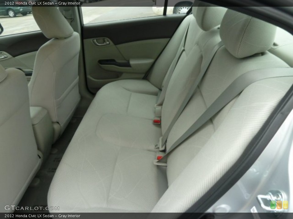 Gray Interior Photo for the 2012 Honda Civic LX Sedan #58675784