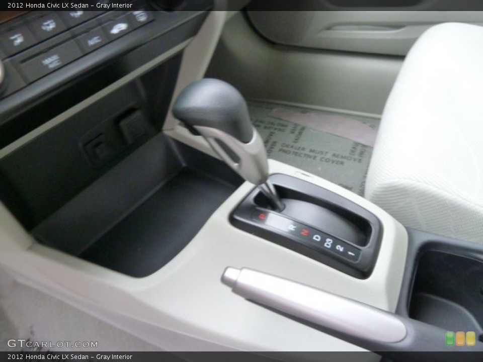 Gray Interior Transmission for the 2012 Honda Civic LX Sedan #58675828