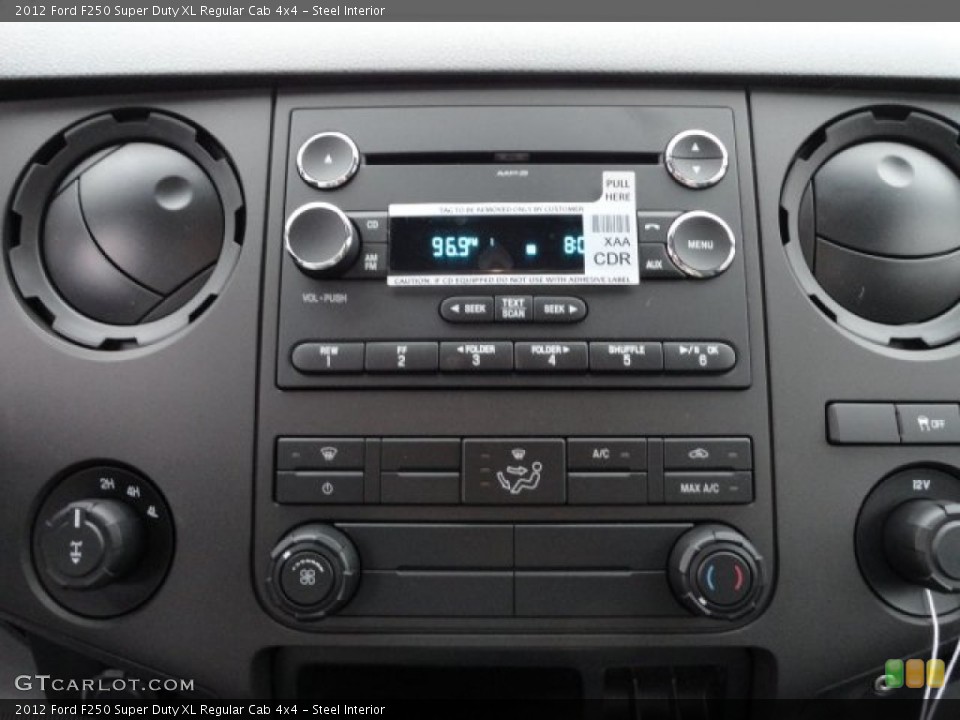 Steel Interior Controls for the 2012 Ford F250 Super Duty XL Regular Cab 4x4 #58676449