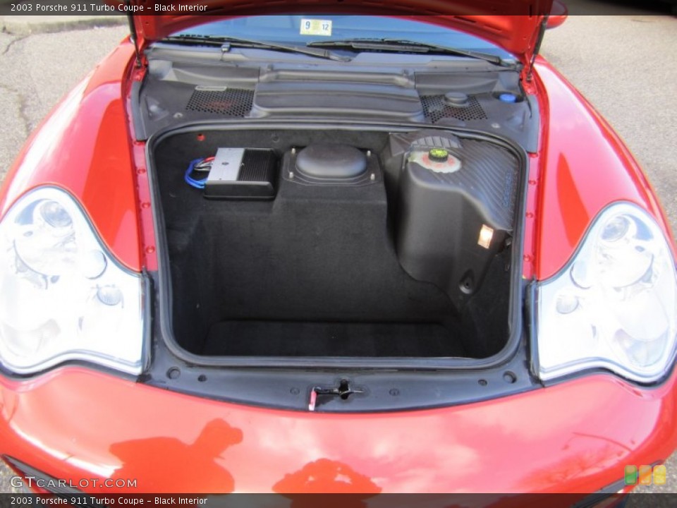 Black Interior Trunk for the 2003 Porsche 911 Turbo Coupe #58676990