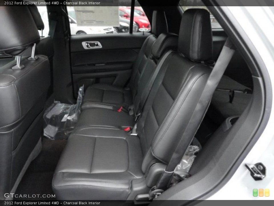 Charcoal Black Interior Photo for the 2012 Ford Explorer Limited 4WD #58677023