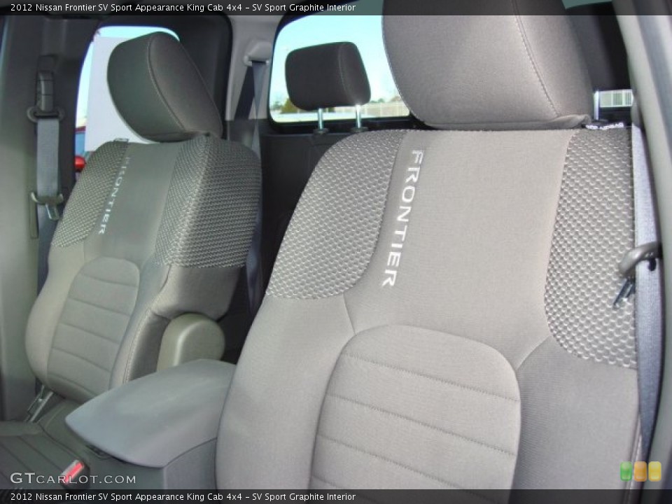 SV Sport Graphite Interior Photo for the 2012 Nissan Frontier SV Sport Appearance King Cab 4x4 #58680527