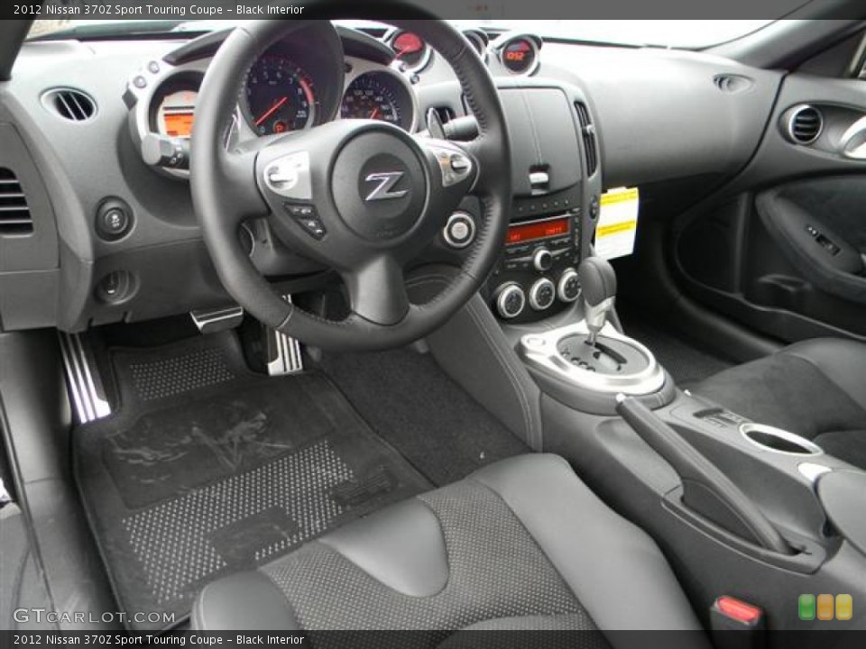 Black Interior Dashboard for the 2012 Nissan 370Z Sport Touring Coupe #58684698