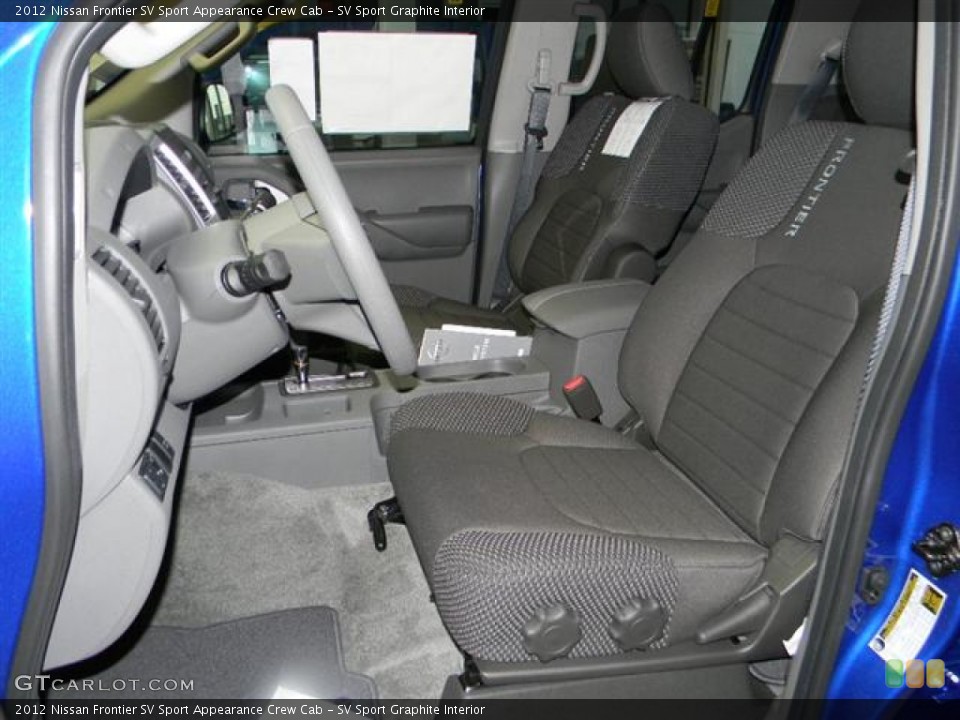 SV Sport Graphite Interior Photo for the 2012 Nissan Frontier SV Sport Appearance Crew Cab #58685504