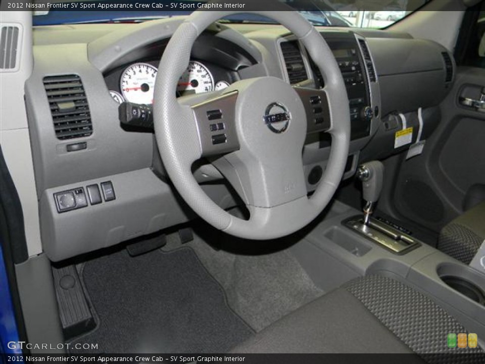 SV Sport Graphite Interior Photo for the 2012 Nissan Frontier SV Sport Appearance Crew Cab #58685517