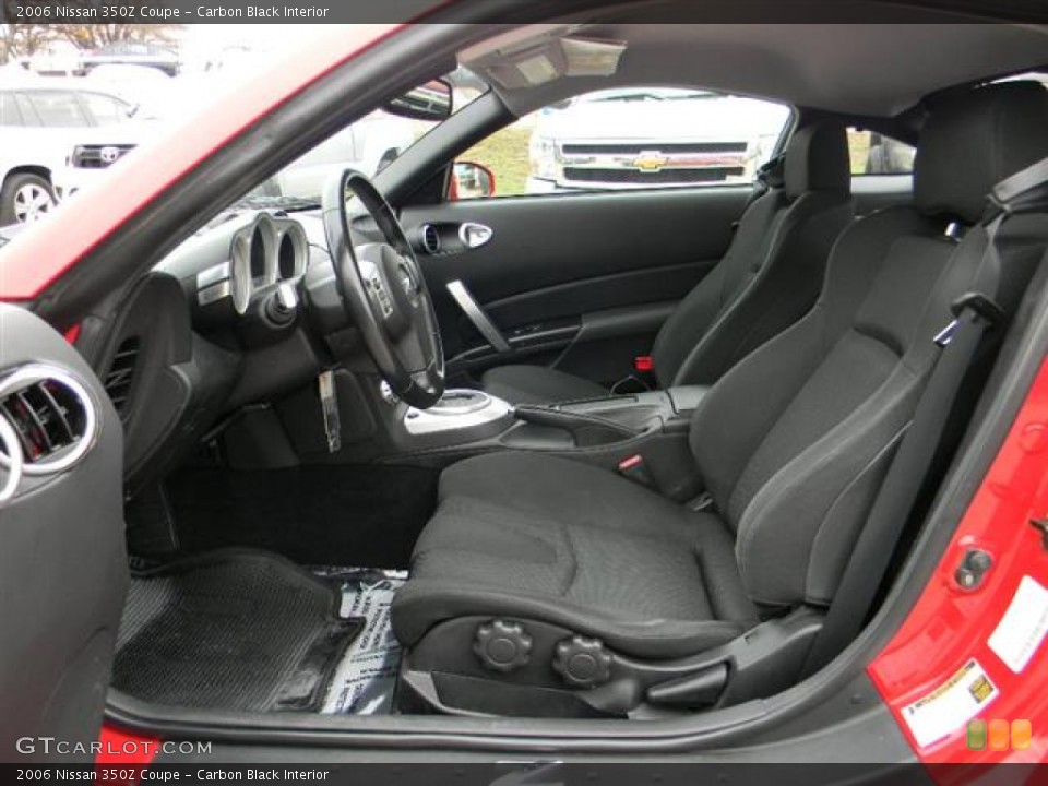 Carbon Black Interior Photo for the 2006 Nissan 350Z Coupe #58688756