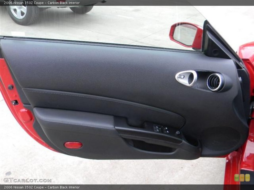 Carbon Black Interior Door Panel for the 2006 Nissan 350Z Coupe #58688777
