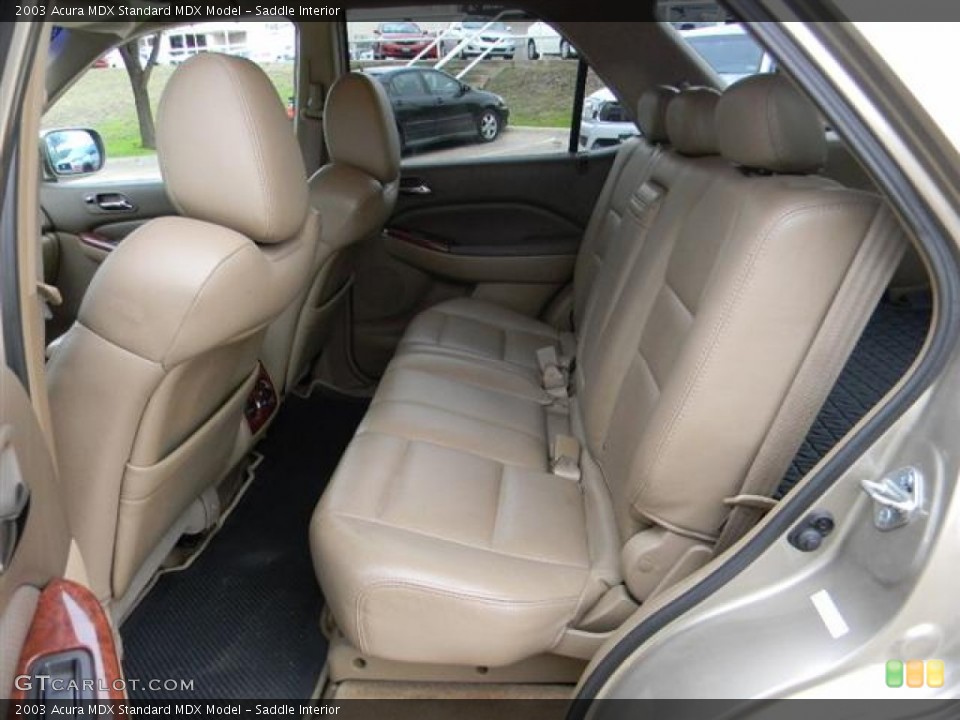 Saddle Interior Photo for the 2003 Acura MDX  #58689054