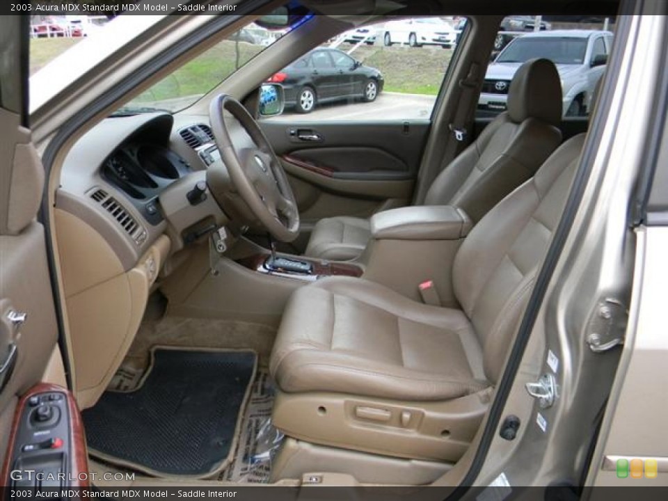 Saddle Interior Photo for the 2003 Acura MDX  #58689064
