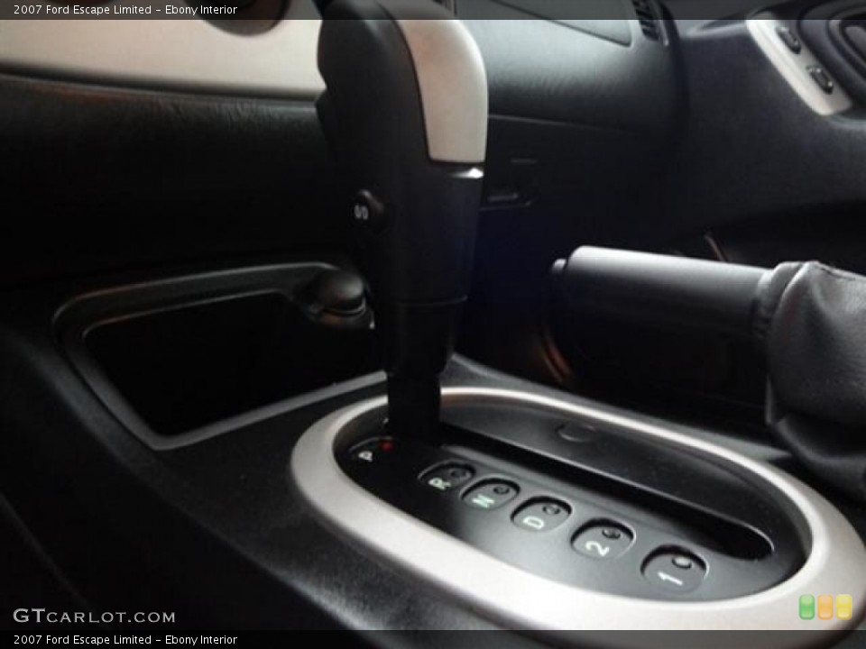Ebony Interior Transmission for the 2007 Ford Escape Limited #58689630