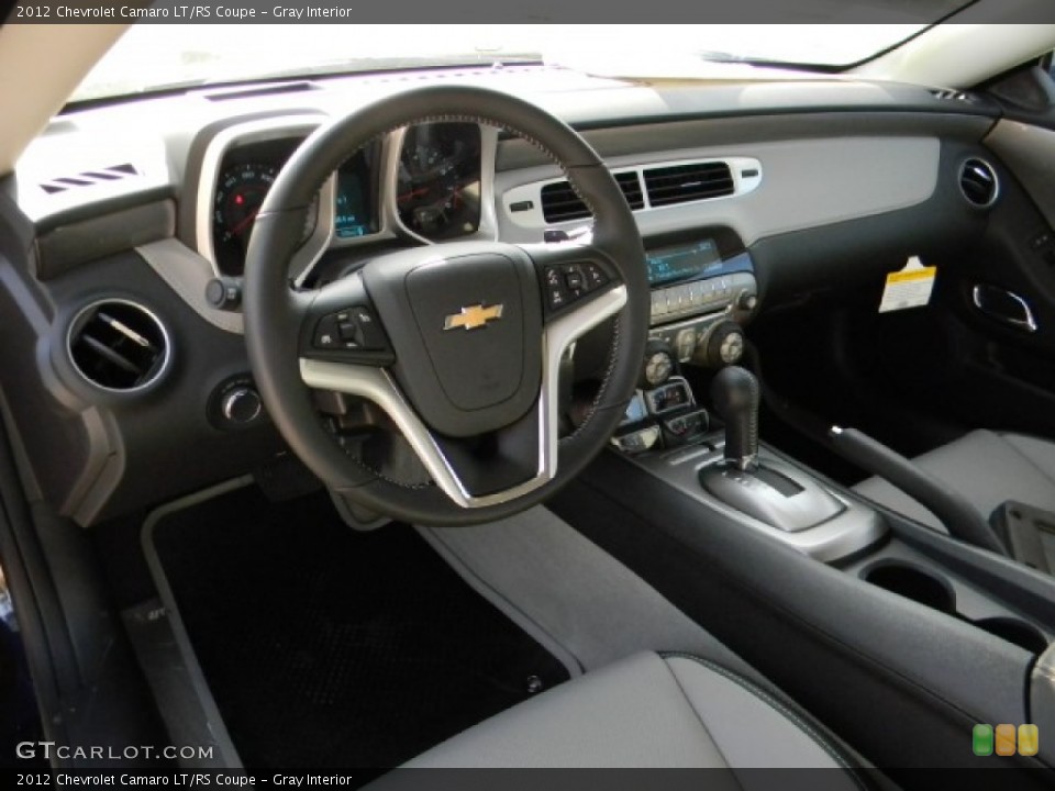 Gray Interior Prime Interior for the 2012 Chevrolet Camaro LT/RS Coupe #58691236