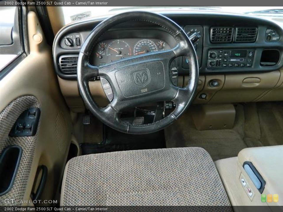 Camel/Tan Interior Dashboard for the 2002 Dodge Ram 2500 SLT Quad Cab #58692991