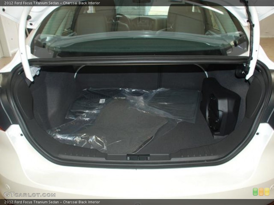 Charcoal Black Interior Trunk for the 2012 Ford Focus Titanium Sedan #58693990