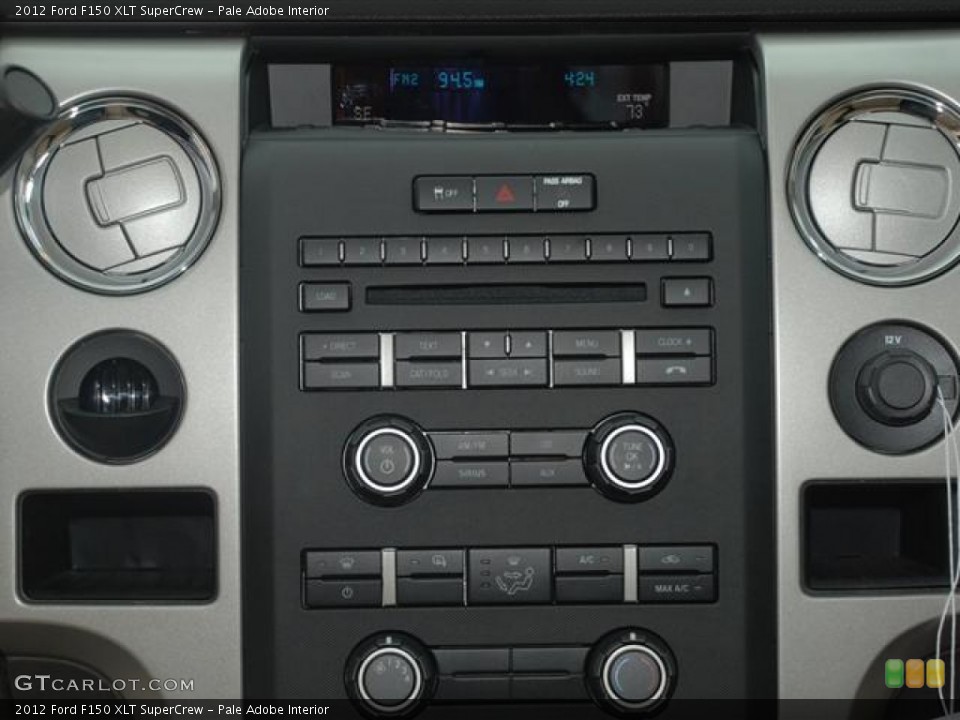 Pale Adobe Interior Controls for the 2012 Ford F150 XLT SuperCrew #58695092