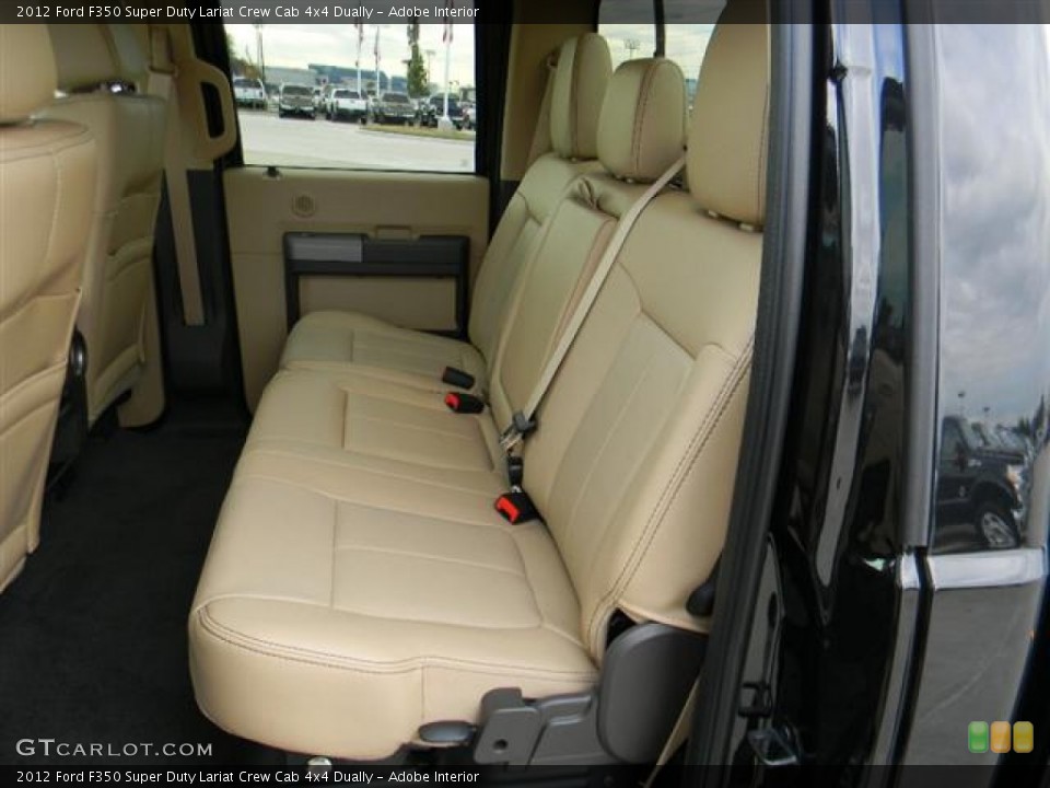 Adobe Interior Photo for the 2012 Ford F350 Super Duty Lariat Crew Cab 4x4 Dually #58695671
