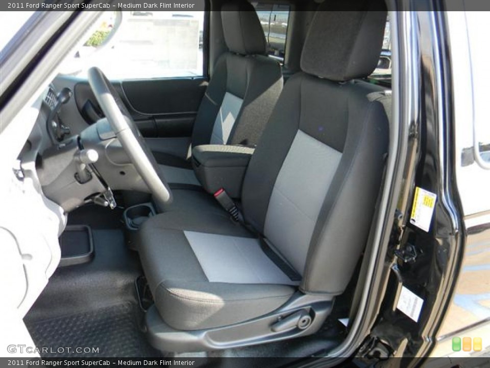 Medium Dark Flint Interior Photo for the 2011 Ford Ranger Sport SuperCab #58696334