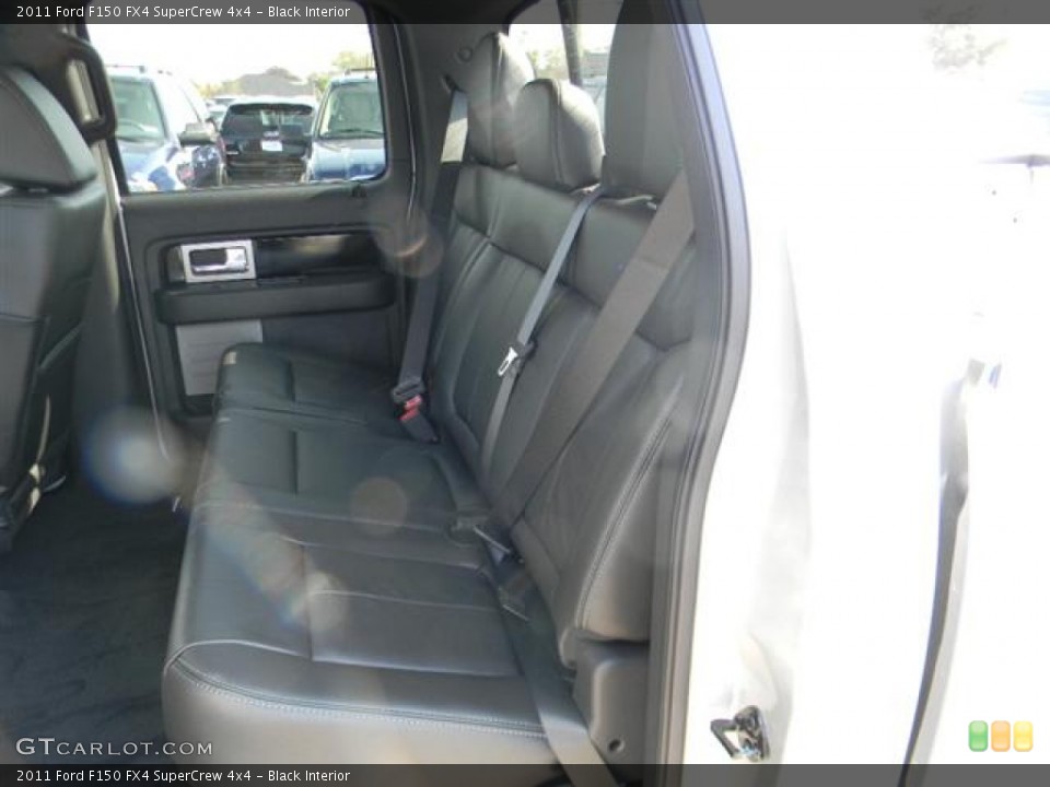 Black Interior Photo for the 2011 Ford F150 FX4 SuperCrew 4x4 #58696412