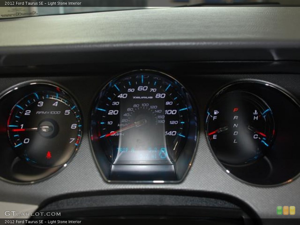 Light Stone Interior Gauges for the 2012 Ford Taurus SE #58696682