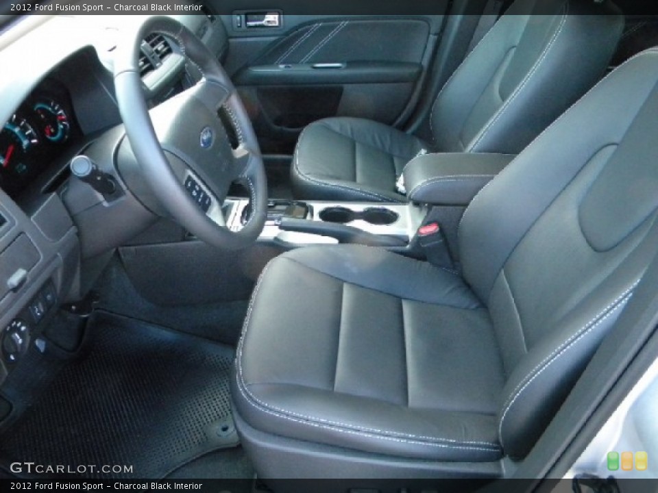 Charcoal Black Interior Photo for the 2012 Ford Fusion Sport #58697954