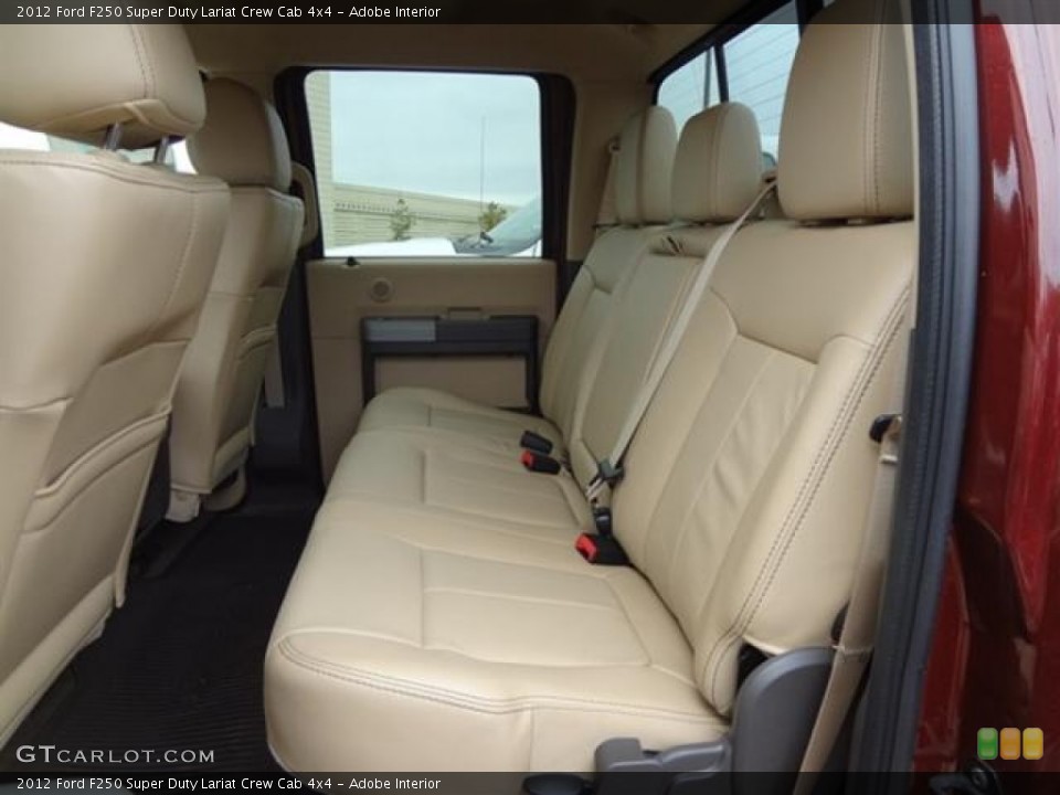 Adobe Interior Photo for the 2012 Ford F250 Super Duty Lariat Crew Cab 4x4 #58698755