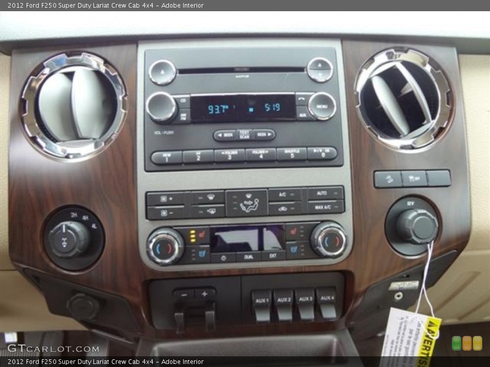 Adobe Interior Controls for the 2012 Ford F250 Super Duty Lariat Crew Cab 4x4 #58698761