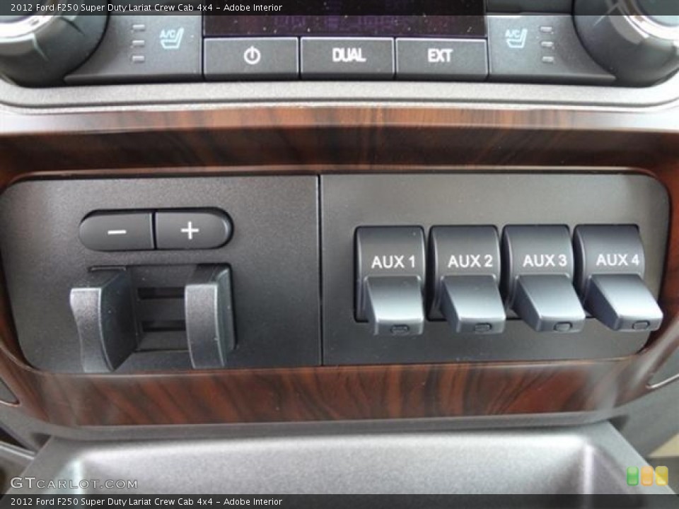 Adobe Interior Controls for the 2012 Ford F250 Super Duty Lariat Crew Cab 4x4 #58698767