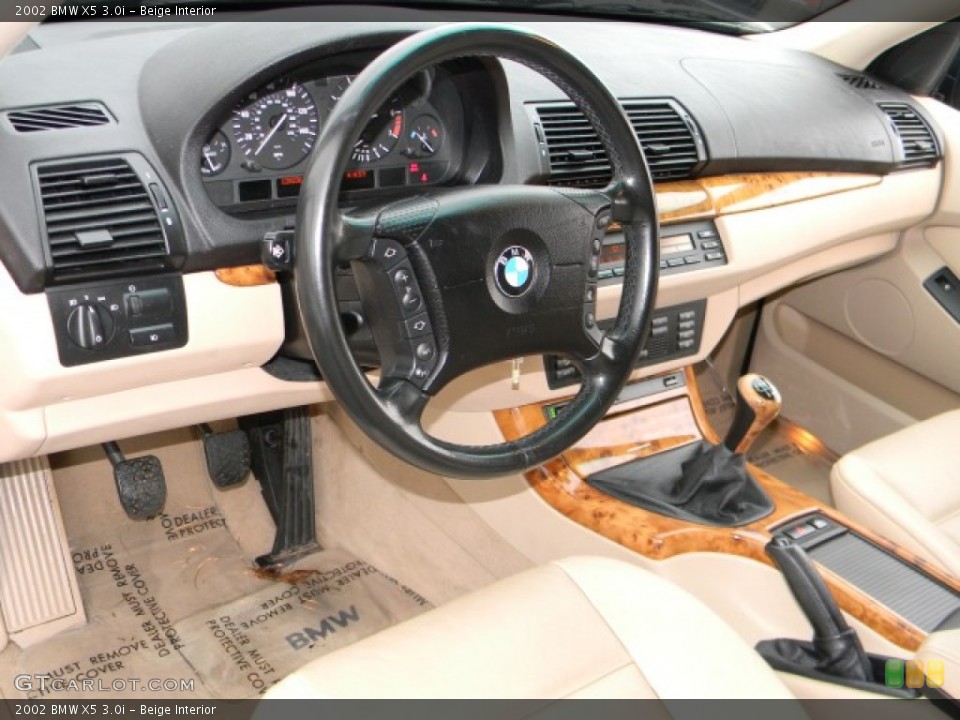 Beige Interior Transmission for the 2002 BMW X5 3.0i #58699700