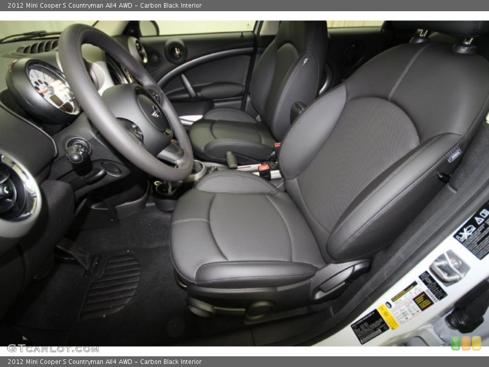 Carbon Black Interior Photo for the 2012 Mini Cooper S Countryman All4 AWD #58704320