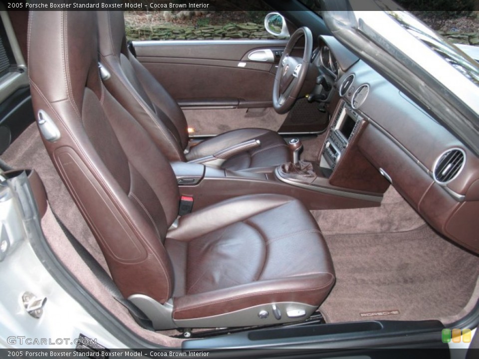 Cocoa Brown Interior Photo for the 2005 Porsche Boxster  #58706420