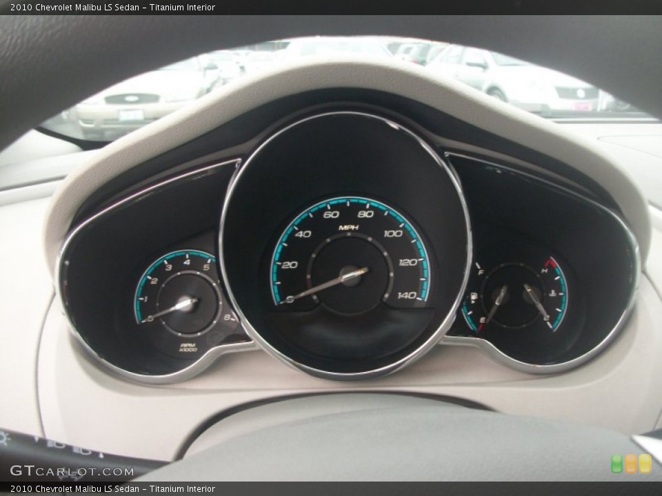 Titanium Interior Gauges for the 2010 Chevrolet Malibu LS Sedan #58707143