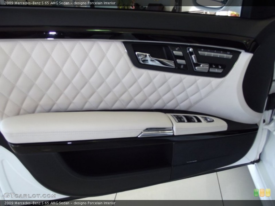 designo Porcelain Interior Door Panel for the 2009 Mercedes-Benz S 65 AMG Sedan #58708613