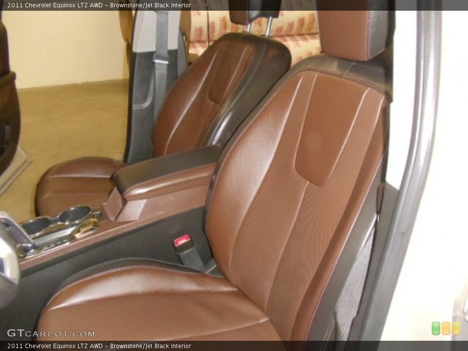 Brownstone/Jet Black Interior Photo for the 2011 Chevrolet Equinox LTZ AWD #58708703