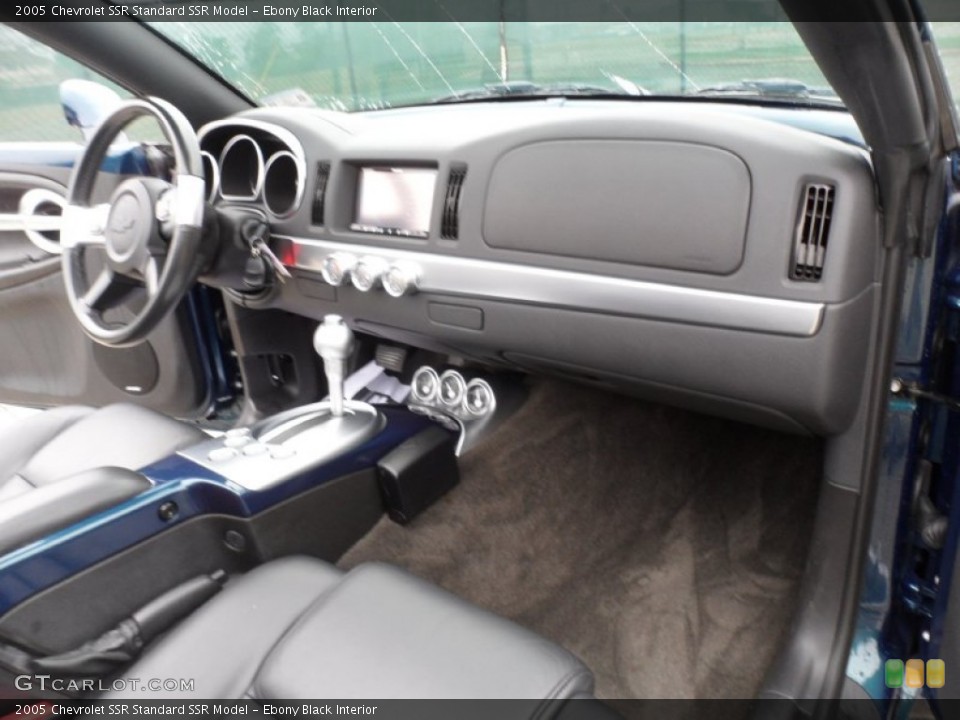 Ebony Black Interior Dashboard for the 2005 Chevrolet SSR  #58709093