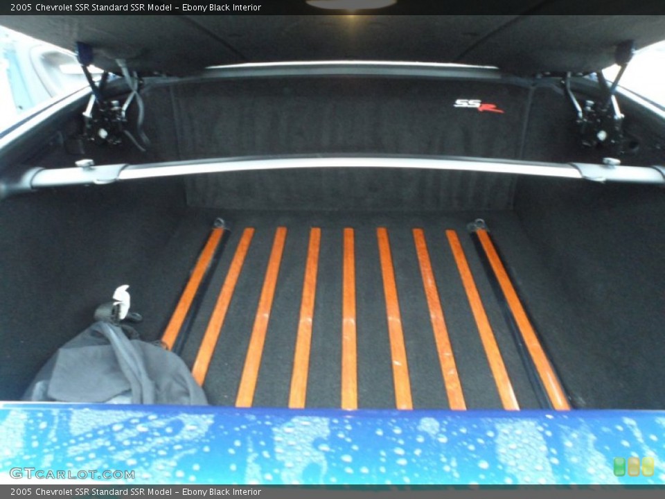 Ebony Black Interior Trunk for the 2005 Chevrolet SSR  #58709106