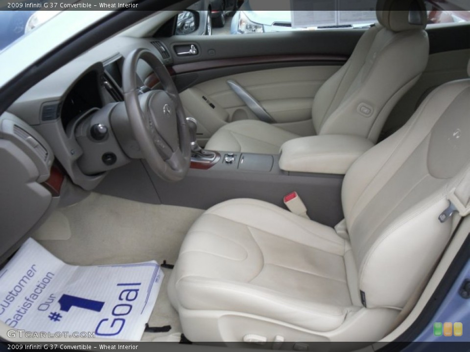 Wheat Interior Photo for the 2009 Infiniti G 37 Convertible #58710242